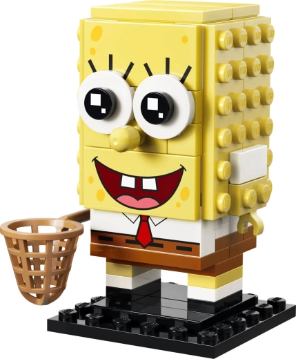 Az ikonikus SpongyaBob BrickHeadz figuraként