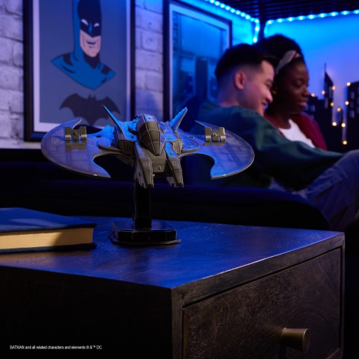 Ikonikus Batwing részletgazdag 3D modellként