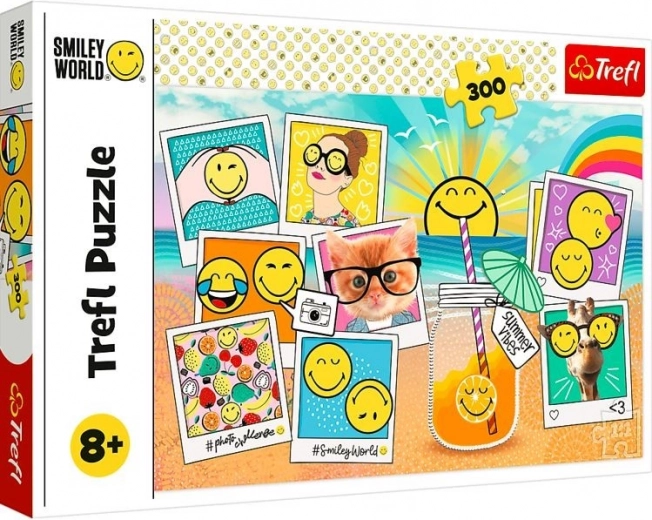 300 darabos puzzle Smiley a nyaraláson