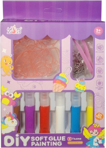 Kreatív DIY készlet – festhető medálok és kulcstartók