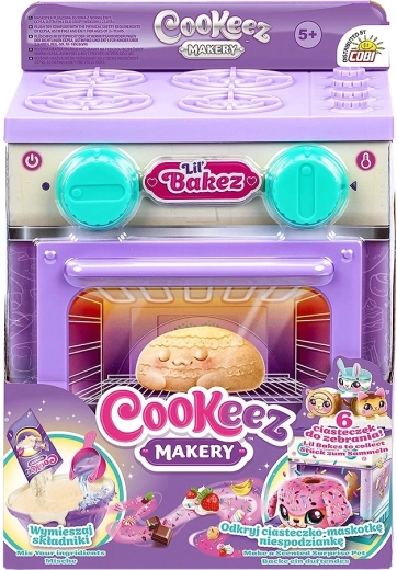 COOKEEZ MAKERY kreatív készlet – varázslatos sütő plüssök készítéséhez