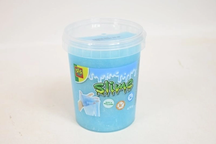 SES Creative kék csillámos slime 470 g