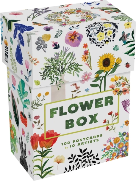 Virágos Doboz 100 Darab Képeslap Chronicle Books