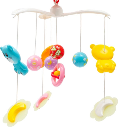 Fejlődést támogató csörgő figurák