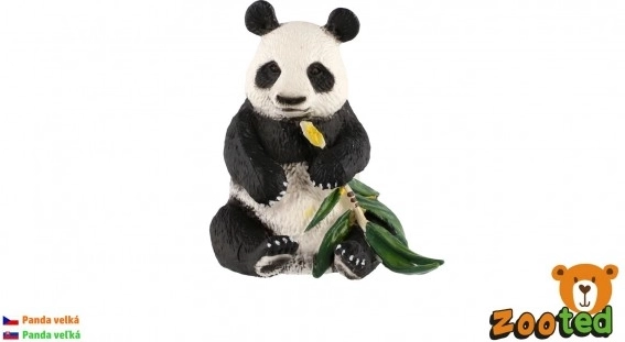 Óriáspanda – műanyag figura, 8 cm
