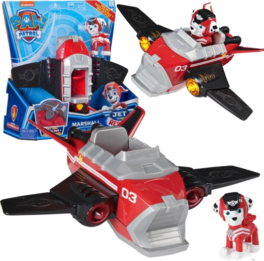 Paw Patrol Marshall mentő sugárhajtású repülő fénnyel és hanggal