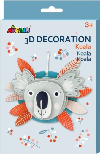 3D koala dekoráció FSC papírból