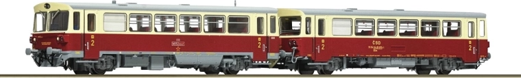 Roco dízel motorkocsi M 152 0059 Blm mellékkocsival ČSD (TT)