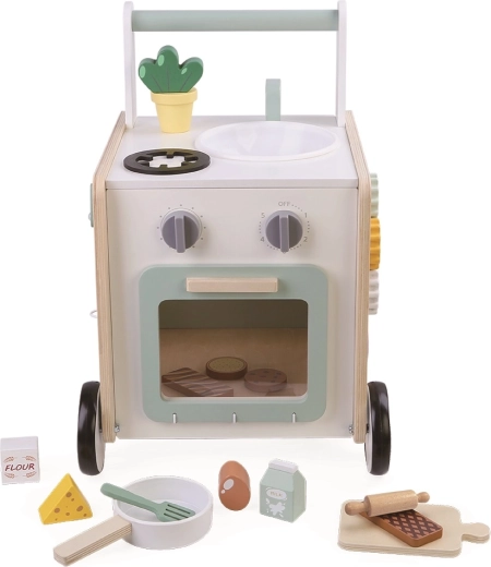 Interaktív szórakozással teli kiskonyha