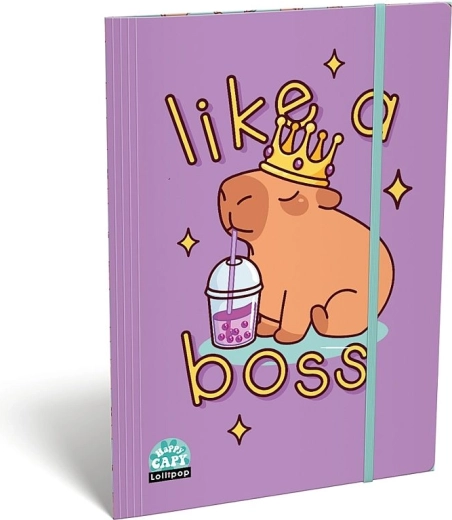 LizzyCard Capybara A4 irattartó mappa
