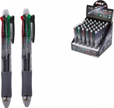 Mechanikus ceruza 0,7mm és négy színű toll