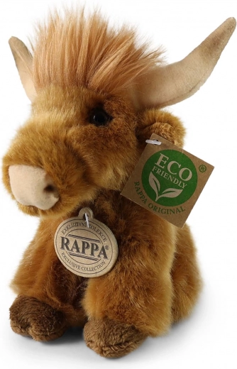 Plüss skót felföldi marha 16 cm, környezetbarát