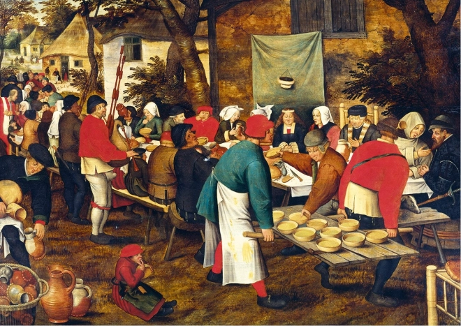 Puzzle Falusi esküvő 2000 darab