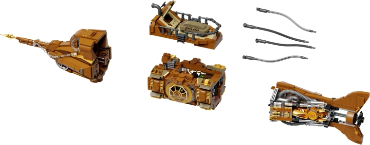 Moduláris, háromszekciós felépítés