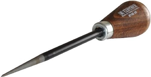 Kúpos lyukasztó fa nyéllel 6 × 164 mm