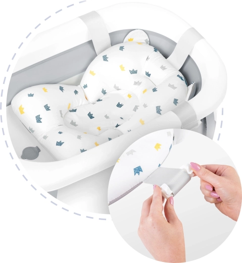 Biztonságos rögzítés állítható pántokkal