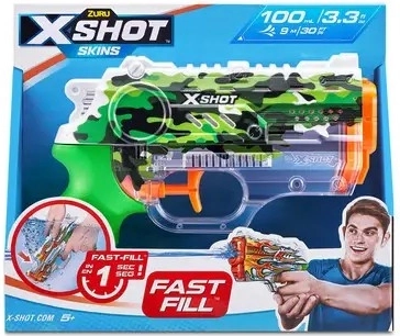 Gyors töltésű Skins Nano víz kilövő
