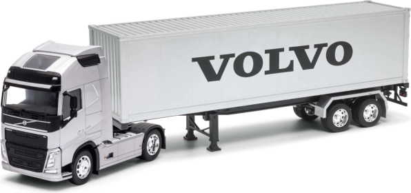 Welly Volvo FH nyerges vontató utánfutóval 1:32