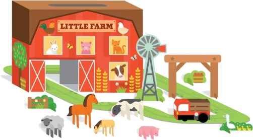 Petit Collage kis farm játékkészlet