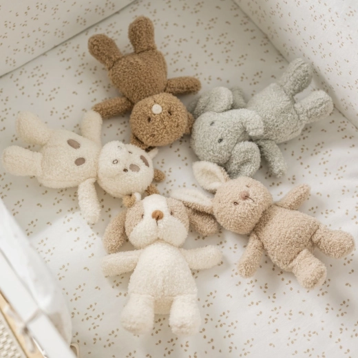 Pihe-puha teddy anyag a biztonságérzetért