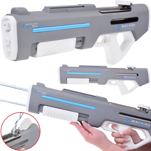 Elektromos vízipisztoly dupla szórófejjel