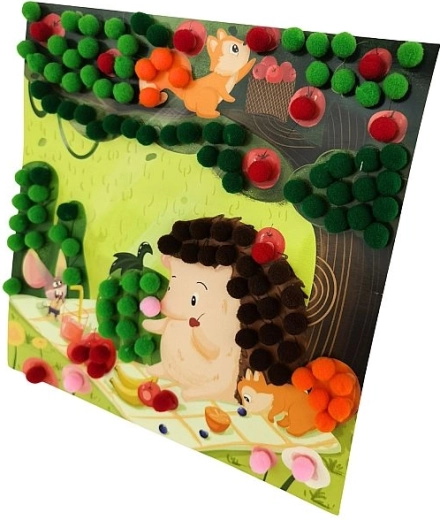 Élénk színek és 3D textúra