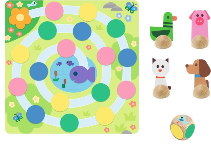 Kockajáték: színek, számolás és első taktika