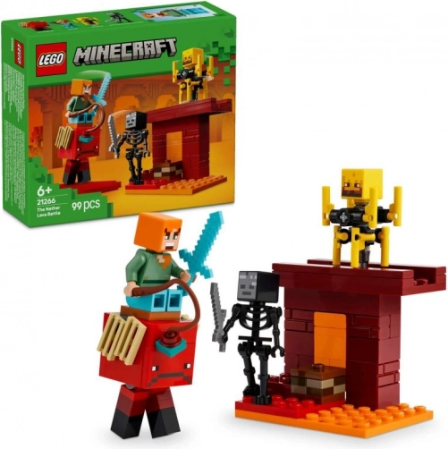 LEGO Minecraft csata a Nether hídján