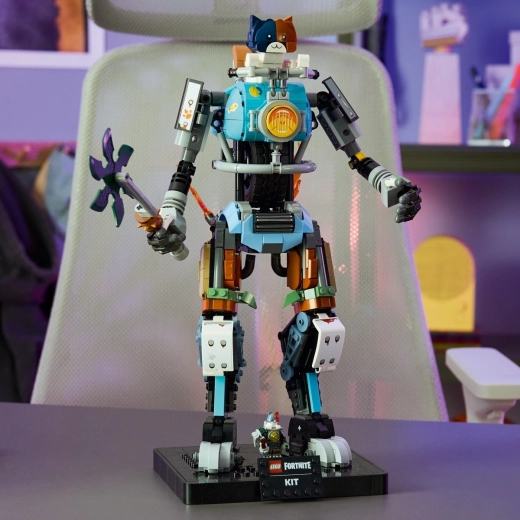 Kiállító talp és Kit minifigura