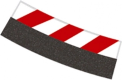 belső padka 4/15° R4 kanyarhoz a CARRERA EVOLUTION, DIGITAL 132 és DIGITAL 124 autópályákhoz