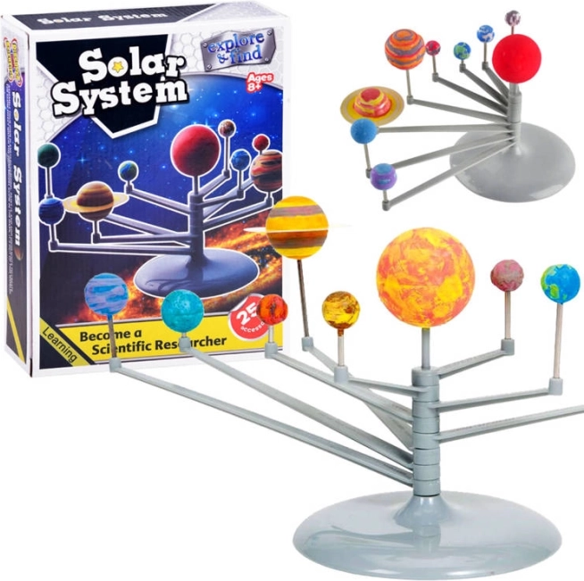 Nap­rendszer-modell építőkészlet