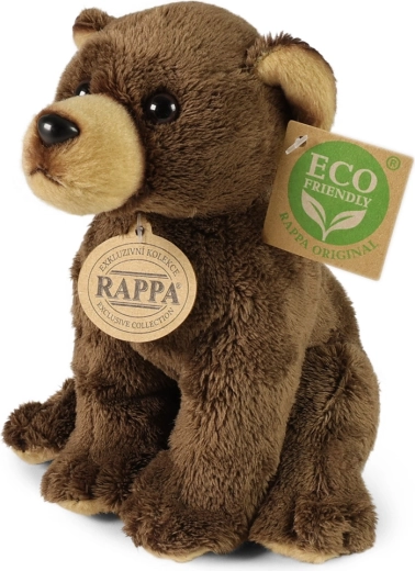 Plüss barna maci 15 cm ECO FRIENDLY RAPPA