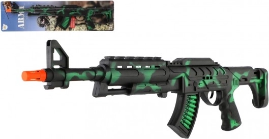 Szikrázó ARMY játék géppisztoly lendkerékhajtással, 62 cm