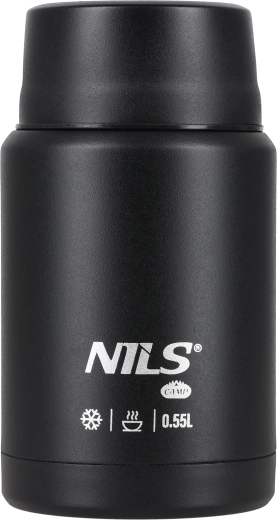 NILS Camp ételtermosz NC3807 fekete 550 ml