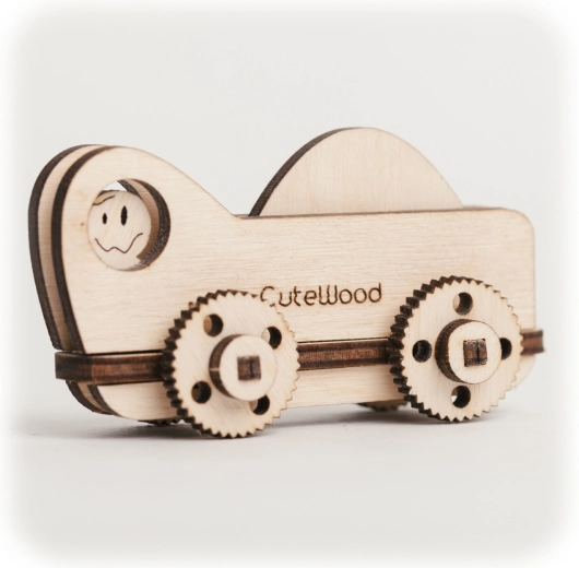 CuteWood fa 3D puzzle kamion