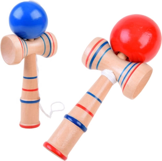 Ügyességi fa játék Kendama