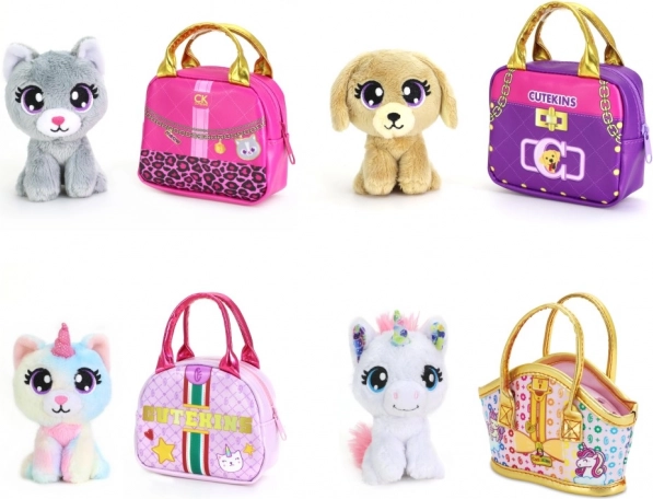 CuteKins mini plüssfigura táskában