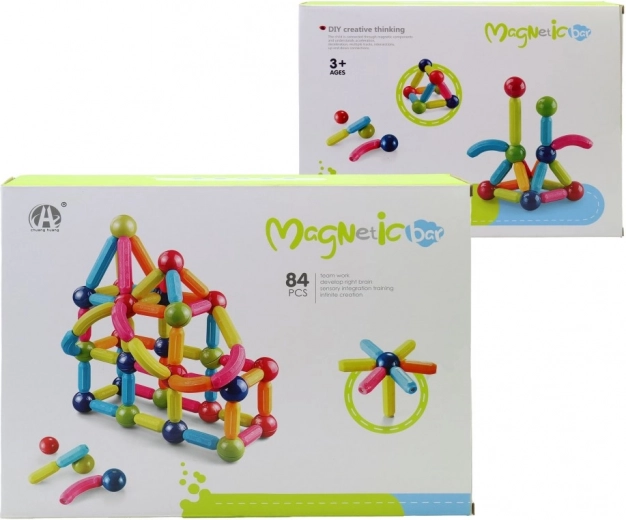 Mágneses építőkészlet gyerekeknek
