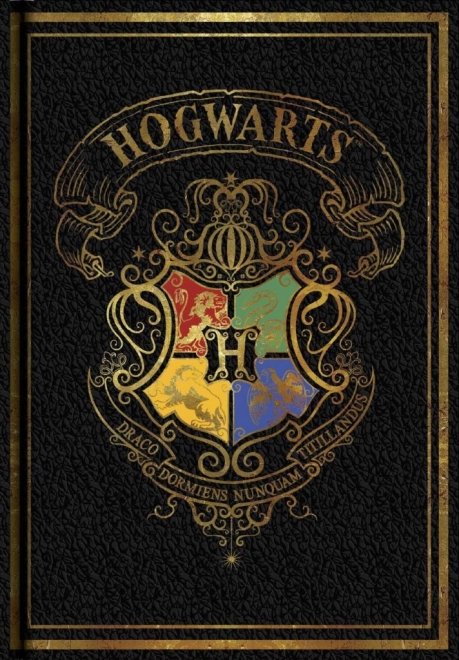 A5 Blokk Harry Potter színes fekete