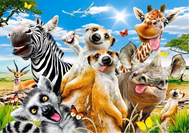 Castorland Puzzle 500 db – African Selfie