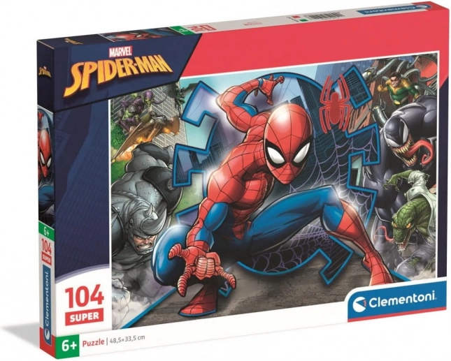 Pókember és világa puzzle, 104 darab