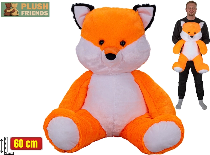 Plush Friends plüss róka ülő 60 cm