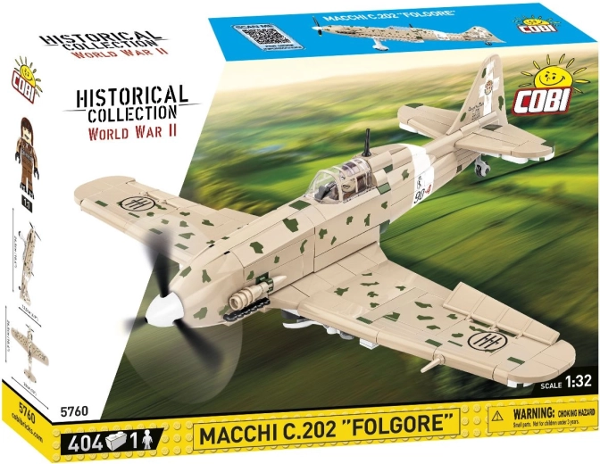 COBI Macchi C.202 Folgore repülőgép építőkészlet 1:32 - 1 db
