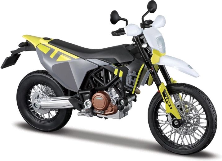 Maisto Husqvarna 701 Supermoto 2023 motorkerékpár 1:18