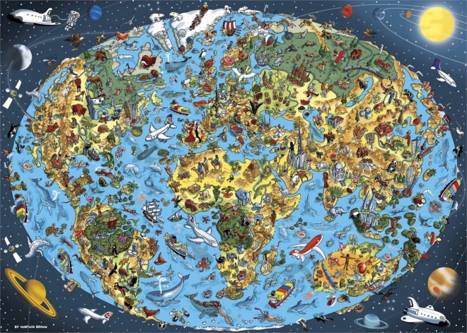 Puzzle A mi csodálatos bolygónk 1000 darab