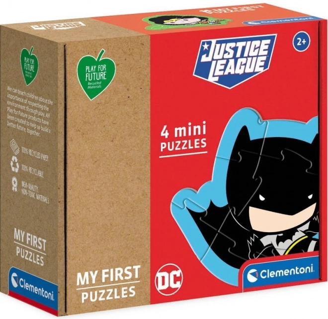 Az első Justice League kirakóm 4 az 1-ben a Clementonitól