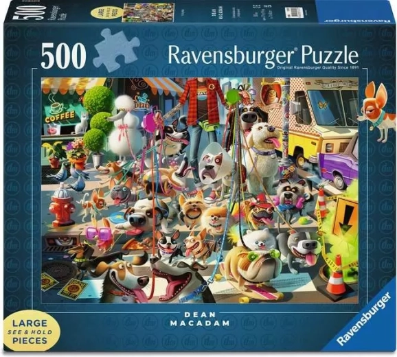 Ravensburger puzzle Kutyák esküvője 500 darab