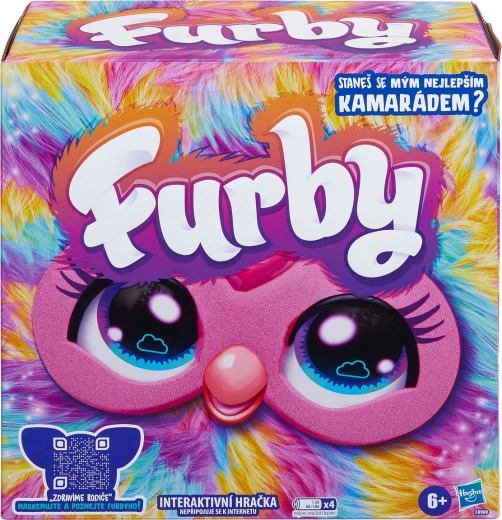 Hasbro Furby szivárványos – cseh verzió