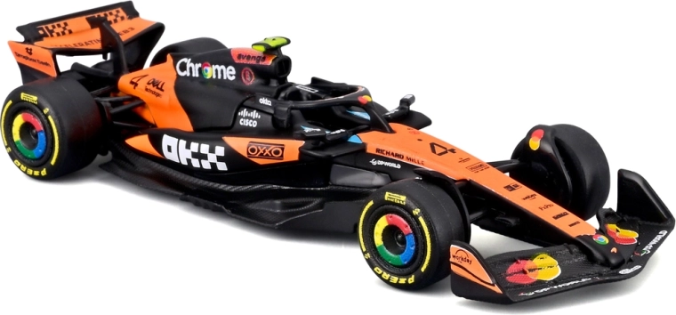 A McLaren MCL39 2025 autentikus megjelenése