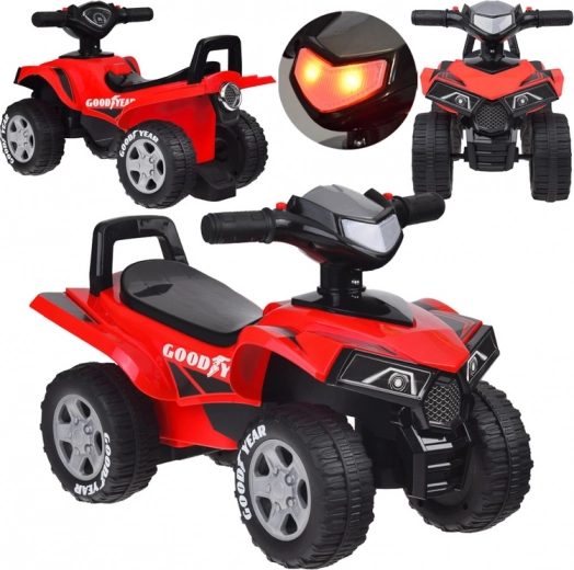 Gyermek quad Goodyear zenével és fénnyel
